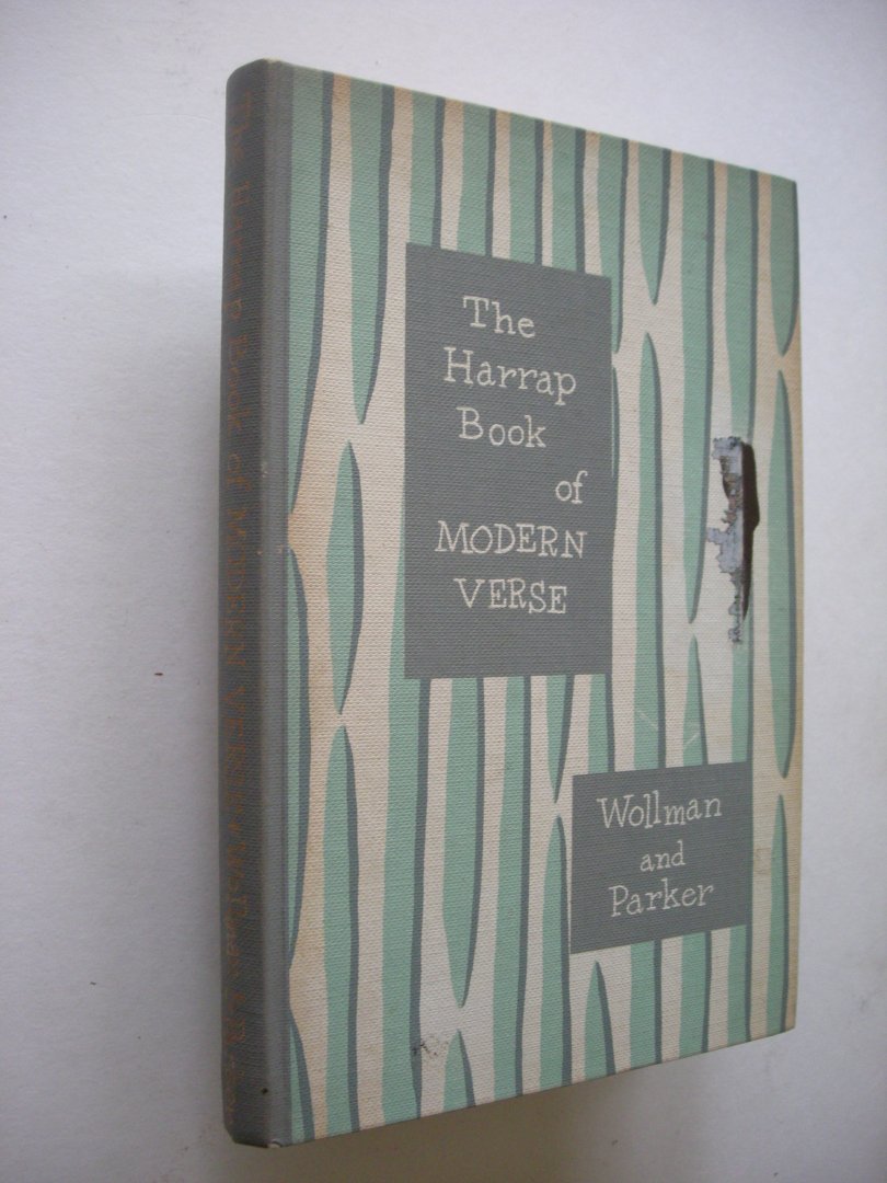 Wollman,M and  Parker, K.B., ed. - The Harrap Book of Modern Verse (Auden / Eliot / Graves / Sassoon a.o.)