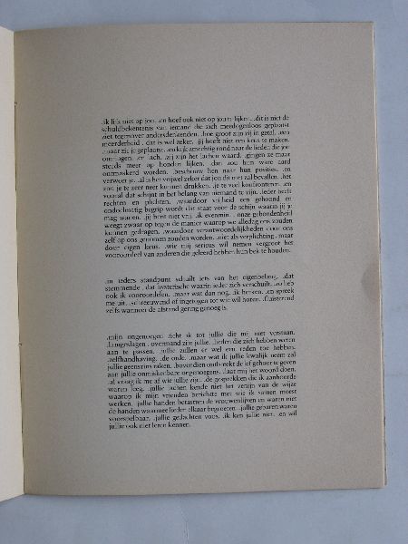 Hensen, Kees - Een betoog en twee pamfletten, het betreft drie gelegenheidsgeschriften