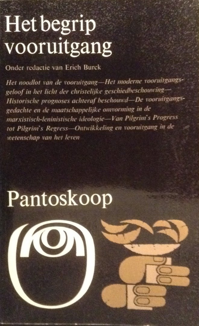 Burck, Erich (red.) - Het begrip vooruitgang