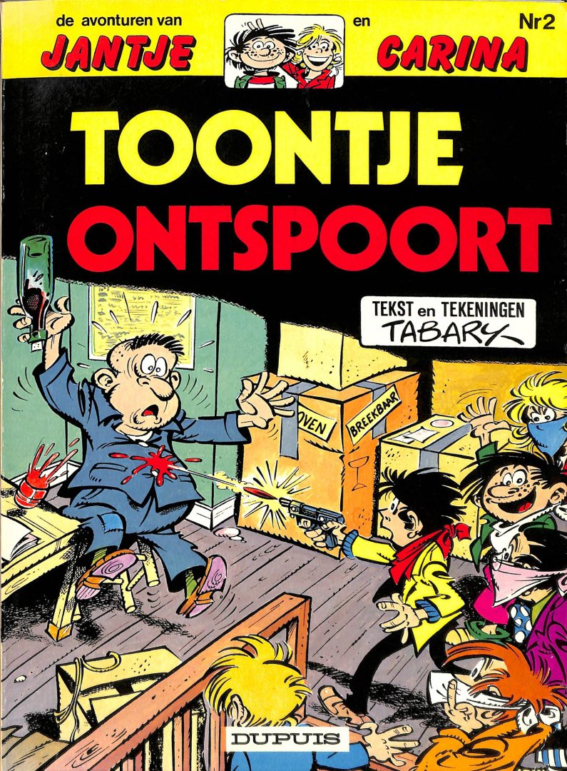 Tabary - Jantje en Carina: Toontje ontspoort