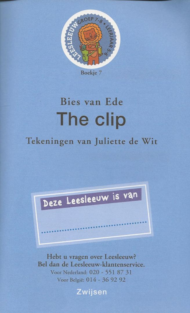 Bies Van Ede, Tekeningen  Juliette De Wit - The Clip