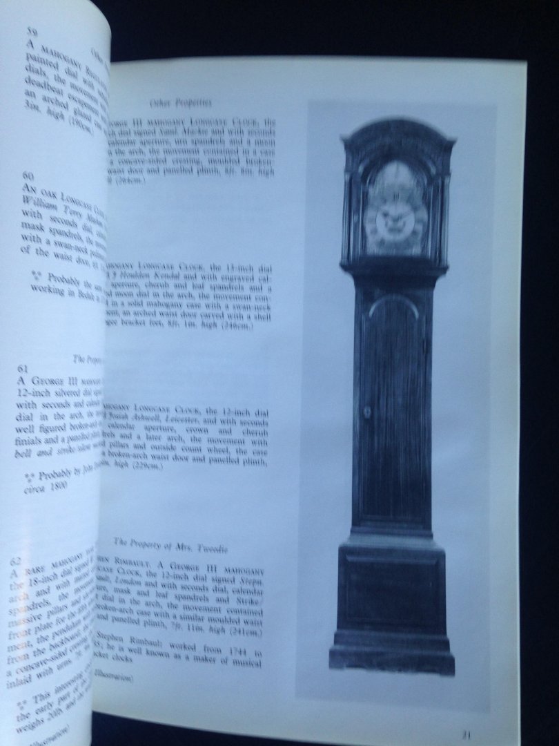Catalogue Sotheby - Clocks, Scientific Instruments and Watches