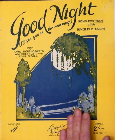 Hohengarten, Carl: - Good night (I`ll see you in the morning). Song