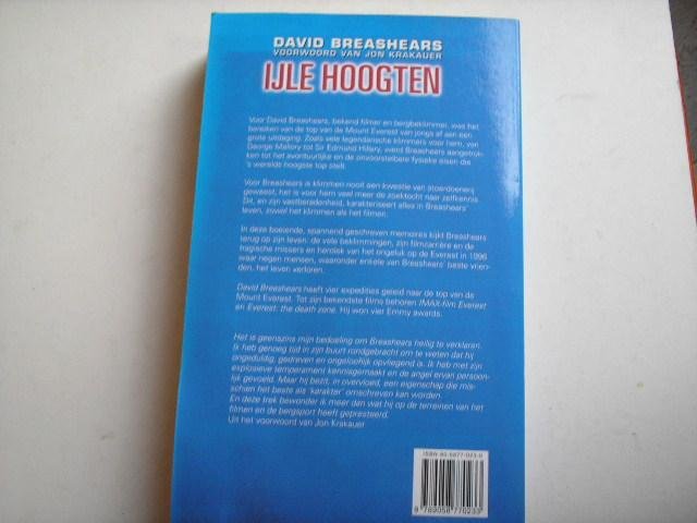 Breashears, David - Ijle Hoogten