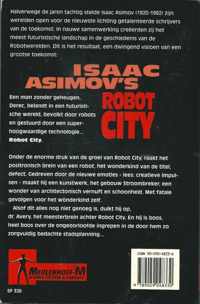 Cover, Arthur Byron - Isaac Asimov's Robotcity   deel 4 Wonderkind