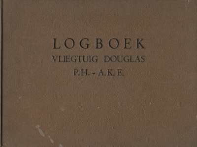 A. Viruly - Logboek Vliegtuig Douglas P.H. - A.K.E.