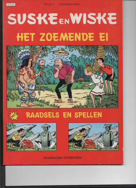 Vandersteen, Willy - Suske en Wiske 73 plus Het Zoemende Ei - met raadsels en spellen