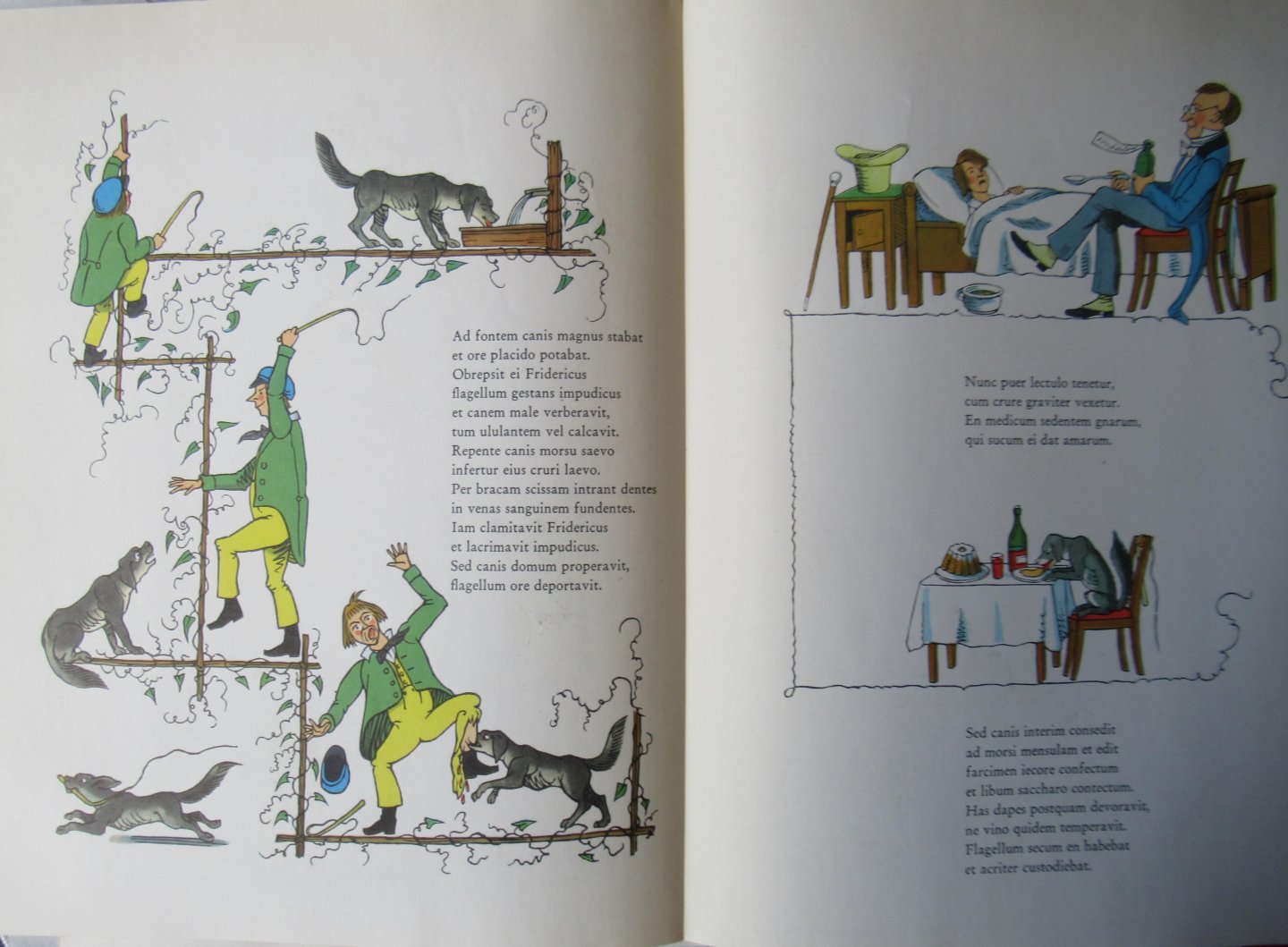 Hoffmann, Henricus - Petrulus Hirrutus. ('Der Struwwelpeter'). In sermonem latinum translatus ab E. Bornemann.