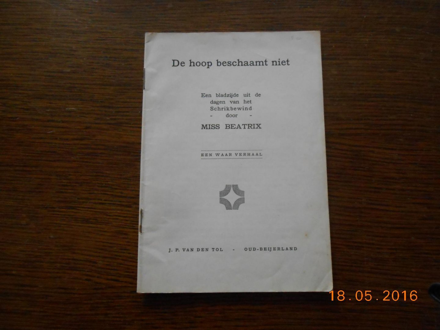 Miss Beatrix - De hoop beschaamd niet