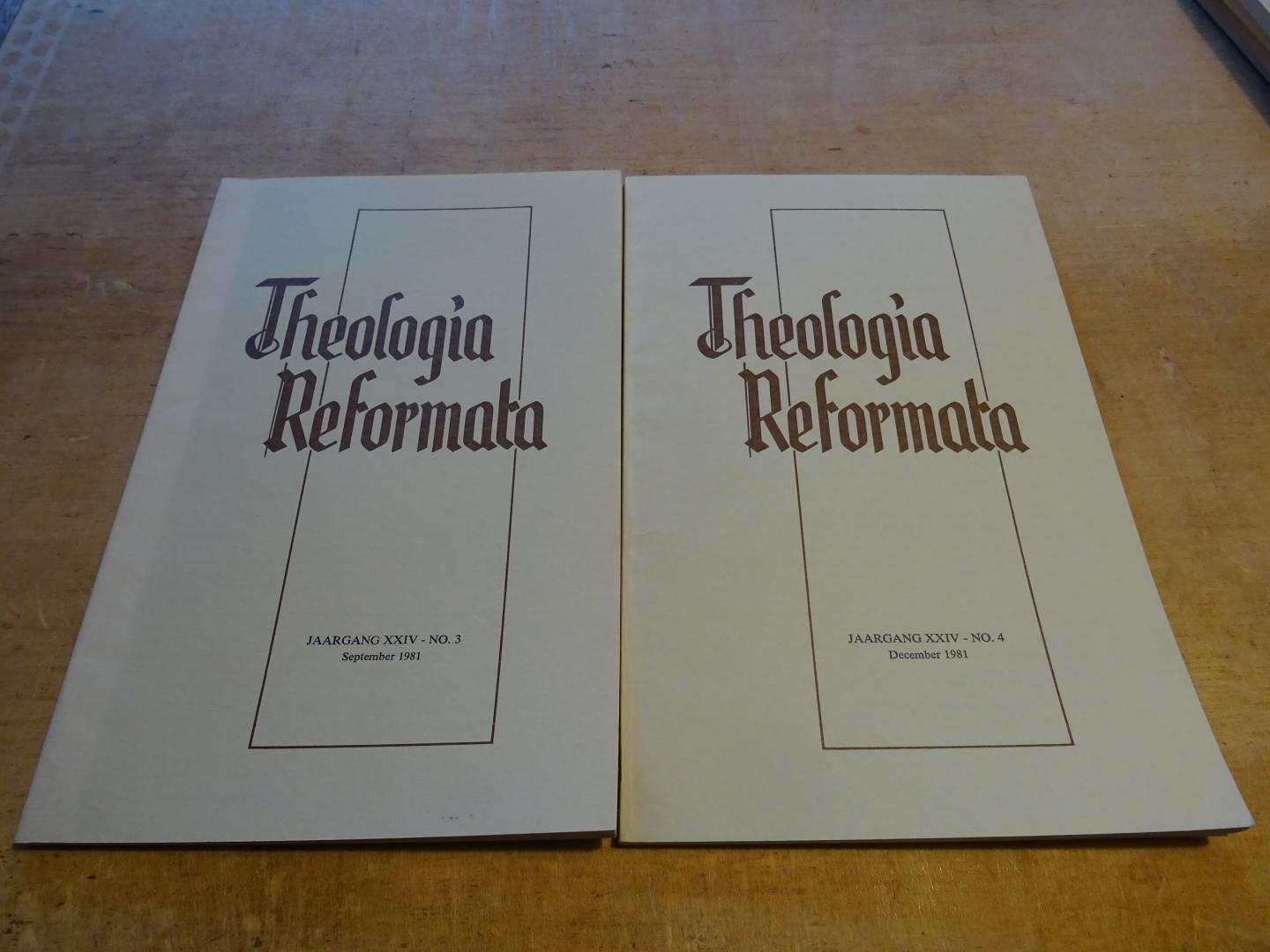 Brummelen, Dr. A. van , e.a. (Redactie) - Theologia Reformata / Jaargang 24