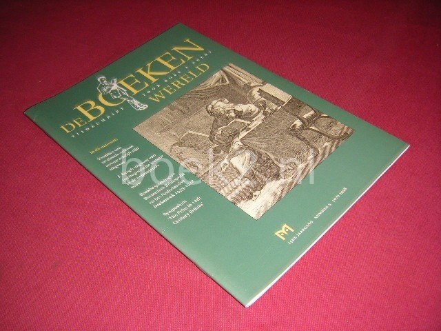 H. Hafkamp en anderen (red.) - De Boekenwereld, Tijdschrift voor Boek en Prent, 14e Jaargang, nr. 5, juni 1998