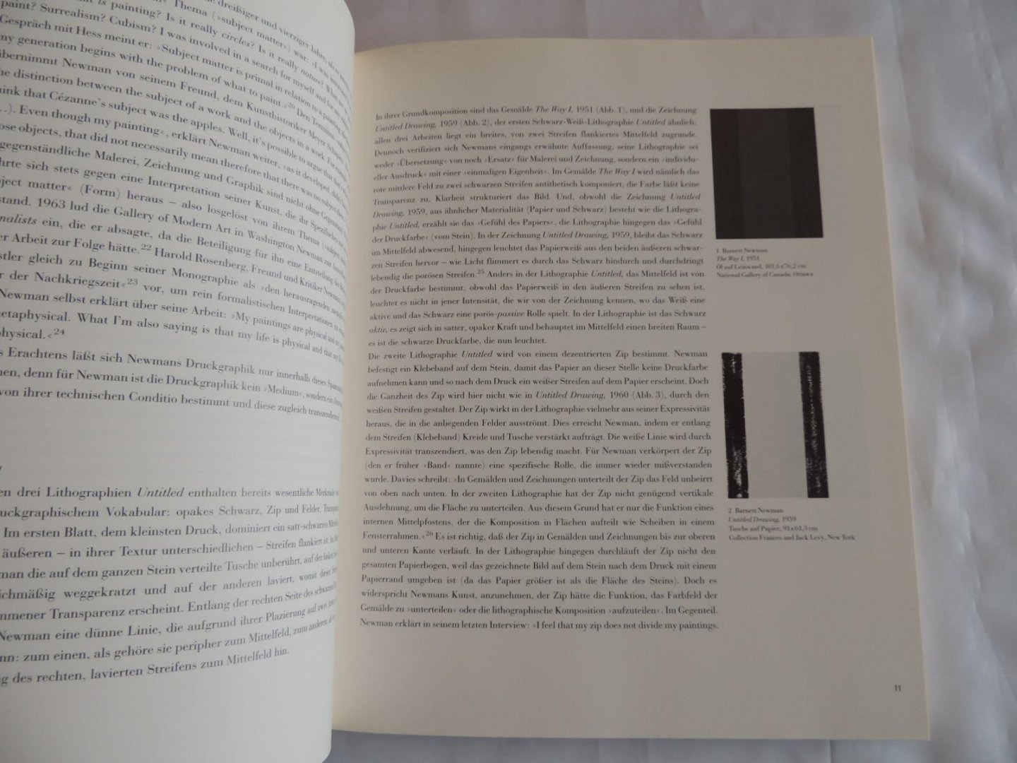 Gabriele Schor, Barnett Newman - Barnett Newman die Druckgraphik, 1961-1969