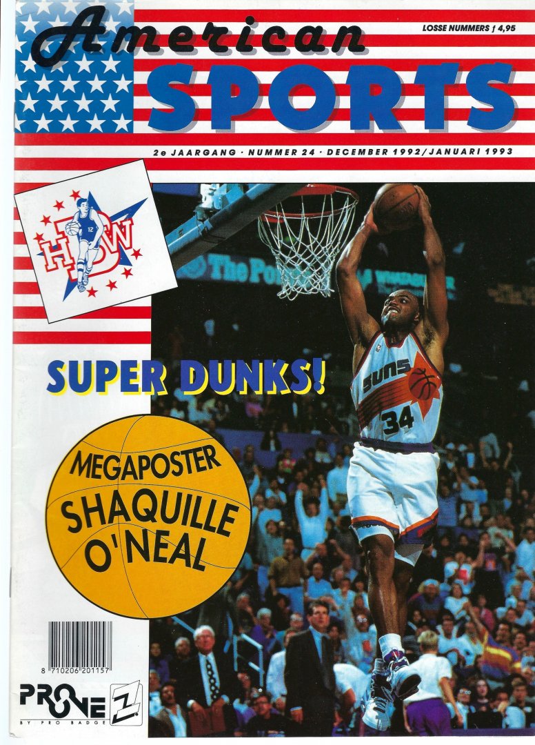 Redactie - 1992-2e jaargang American Sports 11 nummers -Tijdschift voor honkbal, basketbal en andere Amerikaanse sporten