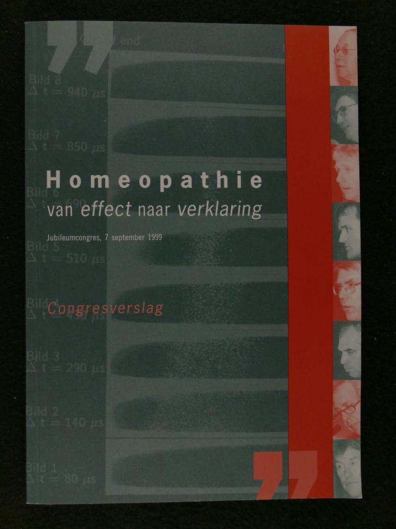 diversen - Homeopathie van effect naar verklaring, Congresverslag 1999