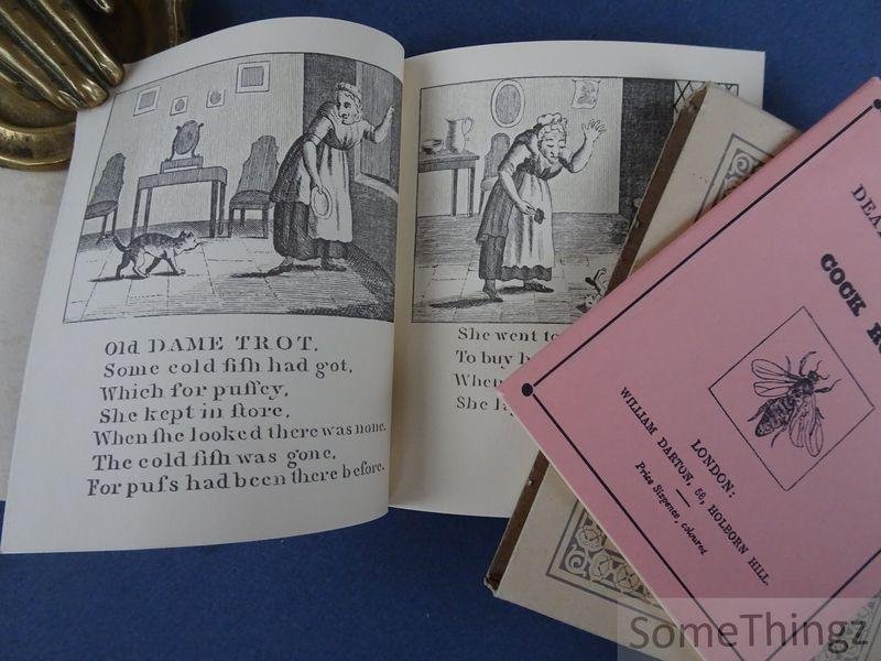 N/A. - Facsimile Editions from The Osborn Collection of Early Children's Books: The Death and Burial of Cock Robin and The Moving Adventures of Old Dame Trot and her Comical Cat. [2 vol.]
