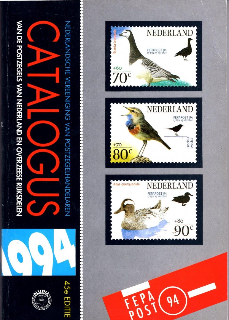  - Catalogus van de postzegels van Nederland en Overzeese Rijksdelen - 45e editie 1994