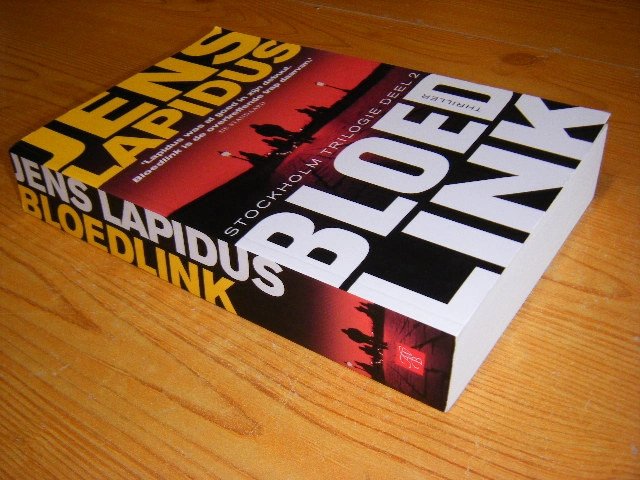 Jens Lapidus - Bloedlink - Stockholm Trilogie Deel 2