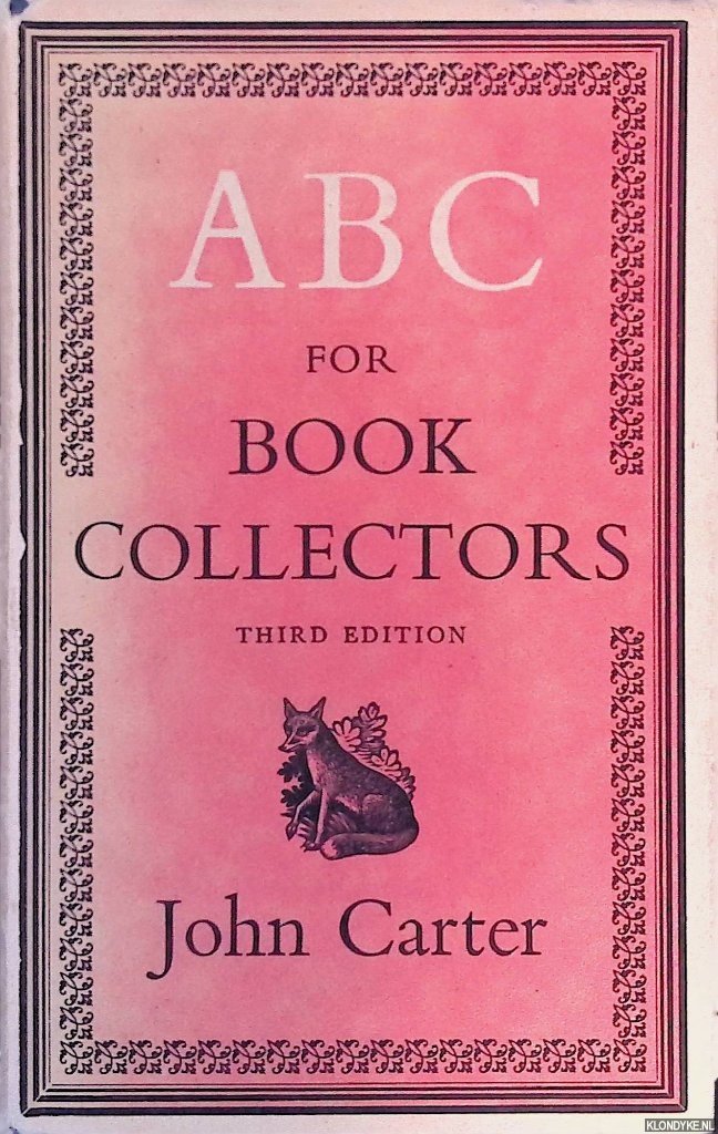 Carter, John - ABC forr Book Collectors