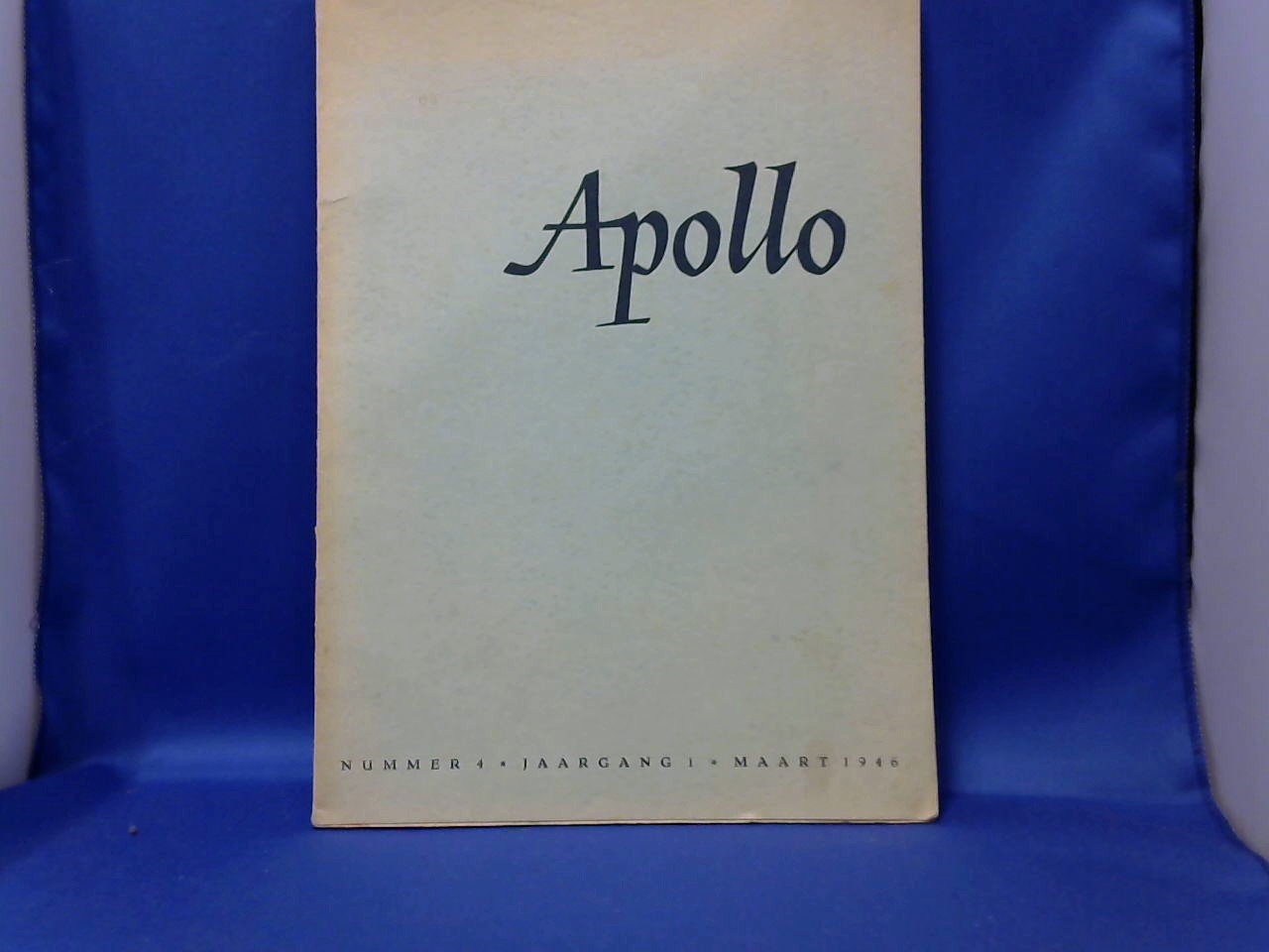 Tielrooy J. e.a - Apollo maandschrift voor literatuur en beeldende kunsten