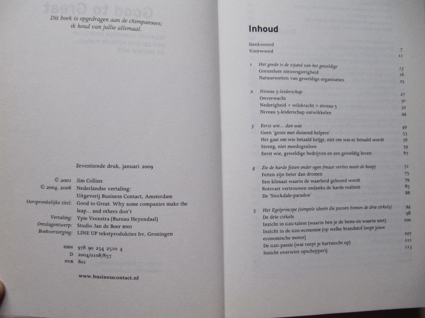 Collins, Jim - Good to Great / waarom sommige bedrijven een sprong vooruit maken... en andere niet