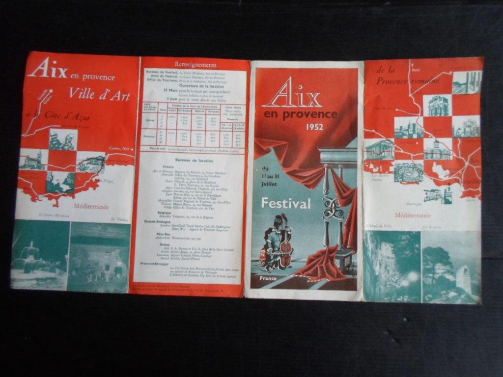 Folder - Festival Aix en Provence, Muziek