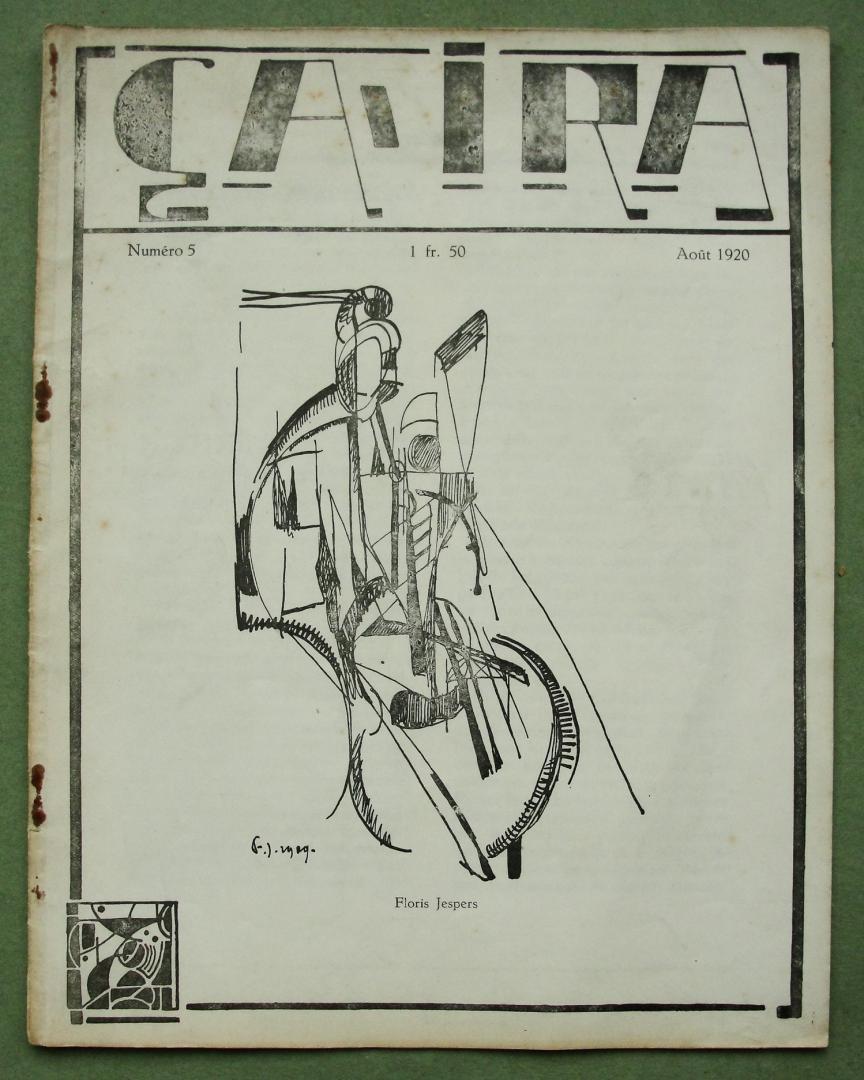 met orig. drukwerk van Floris Jespers en Paul Joostens - ÇA IRA !, numéro 5, Août 1920