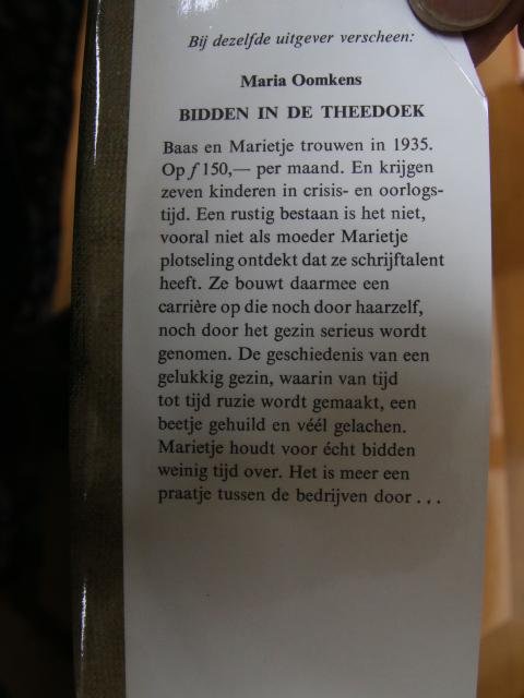 Oomkens-Scheherazade, Maria - Mijn dochter en ik