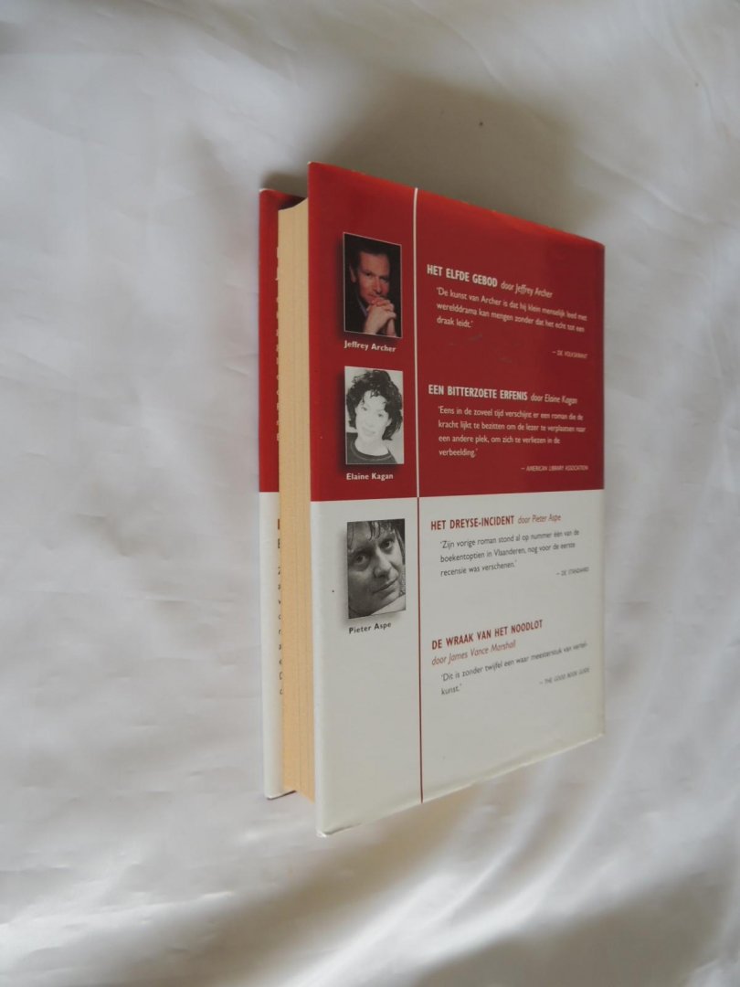 Archer Jeffrey met Elaine Kagan & Pieter Aspe en James Vance Marshall - Het Elfde gebod en Eenbitterzoet erfenis & Het Dreyse -Incident met De Wraak van het Noodlot --- CB 198 .Het Beste boek