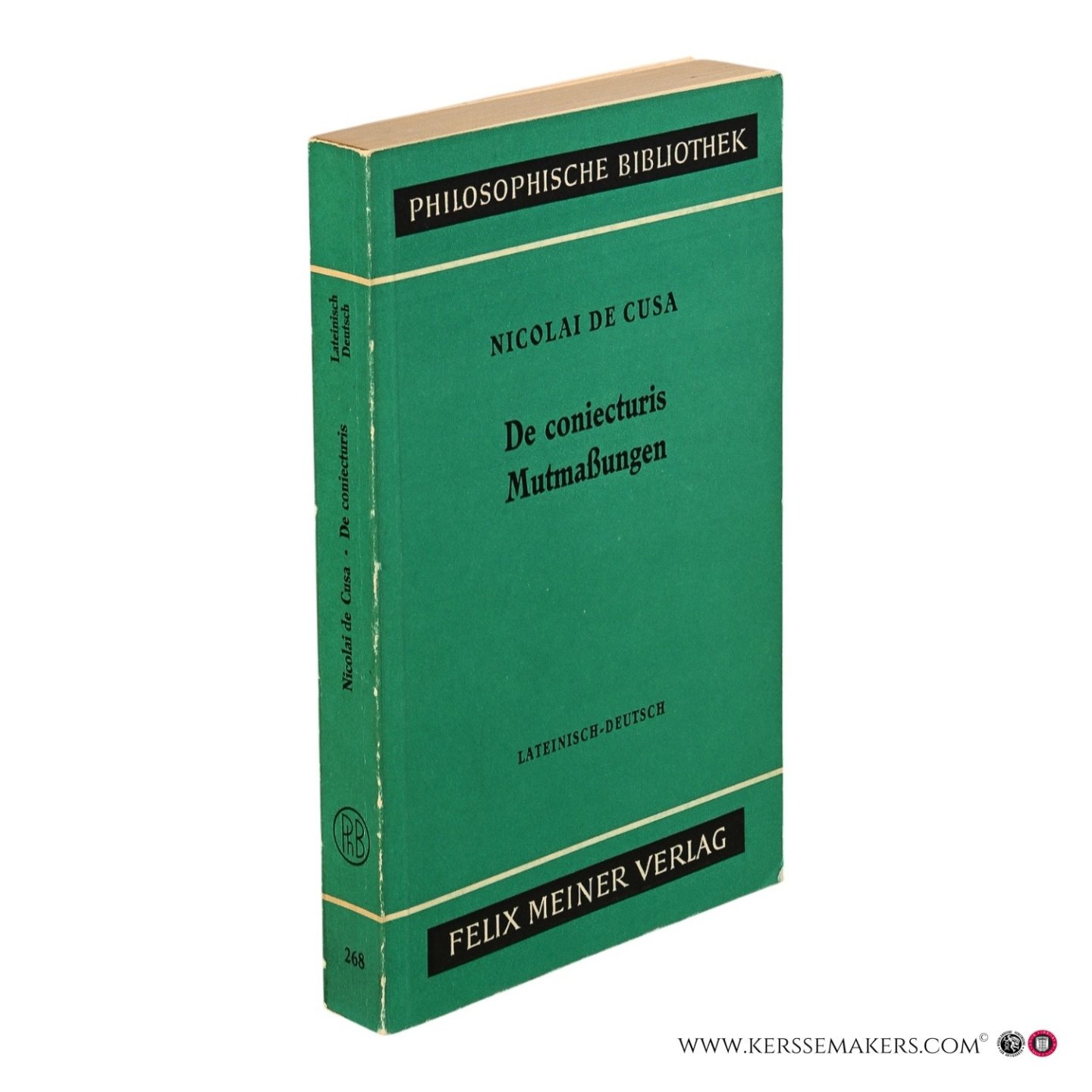 De Cusa, Nicolai / Koch, J. / Happ, W. - De coniecturis. Mutmaßungen. Lateinisch-deutsch.