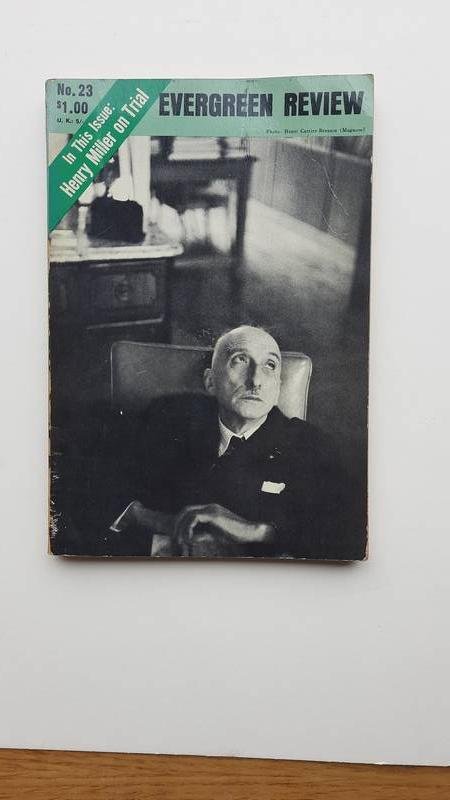 Rosset, Barney and Allen Donald, Editors - Evergreen Review, No 23 ;  Vol 6 - In this issue , Henry Miller on Trail