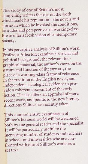 Atherton,Stanley S. - Alan Sillitoe A critical assessment