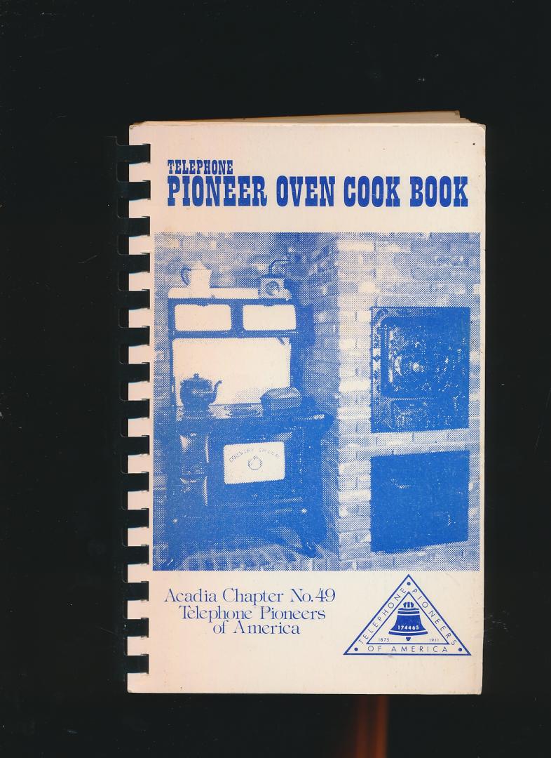 Red. - Telephone Pioneer Oven Cook Book.