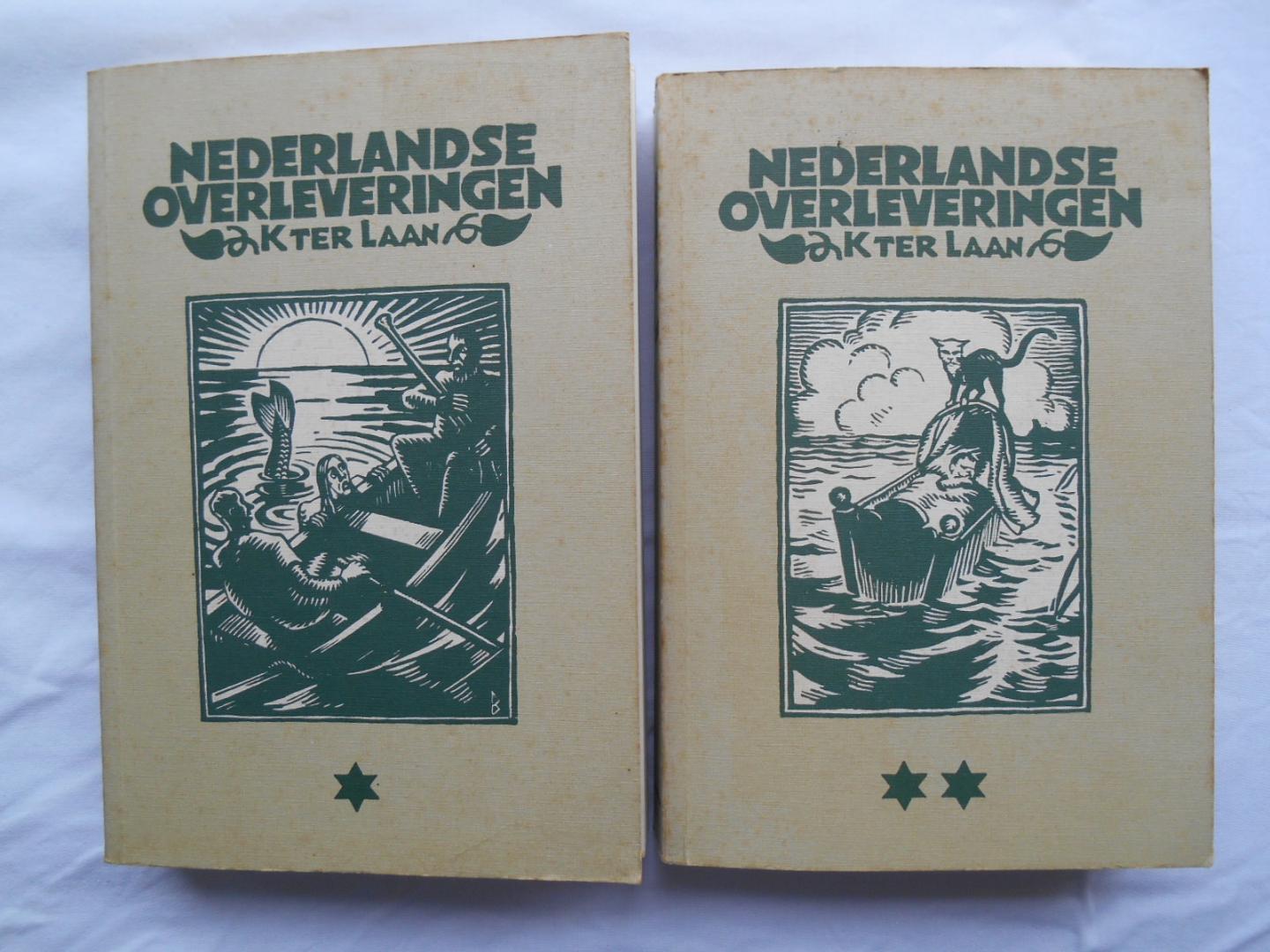 Laan, K. ter - Nederlandse Overleveringen - Eerste deel, fotografische herdruk van origineel uit 1932