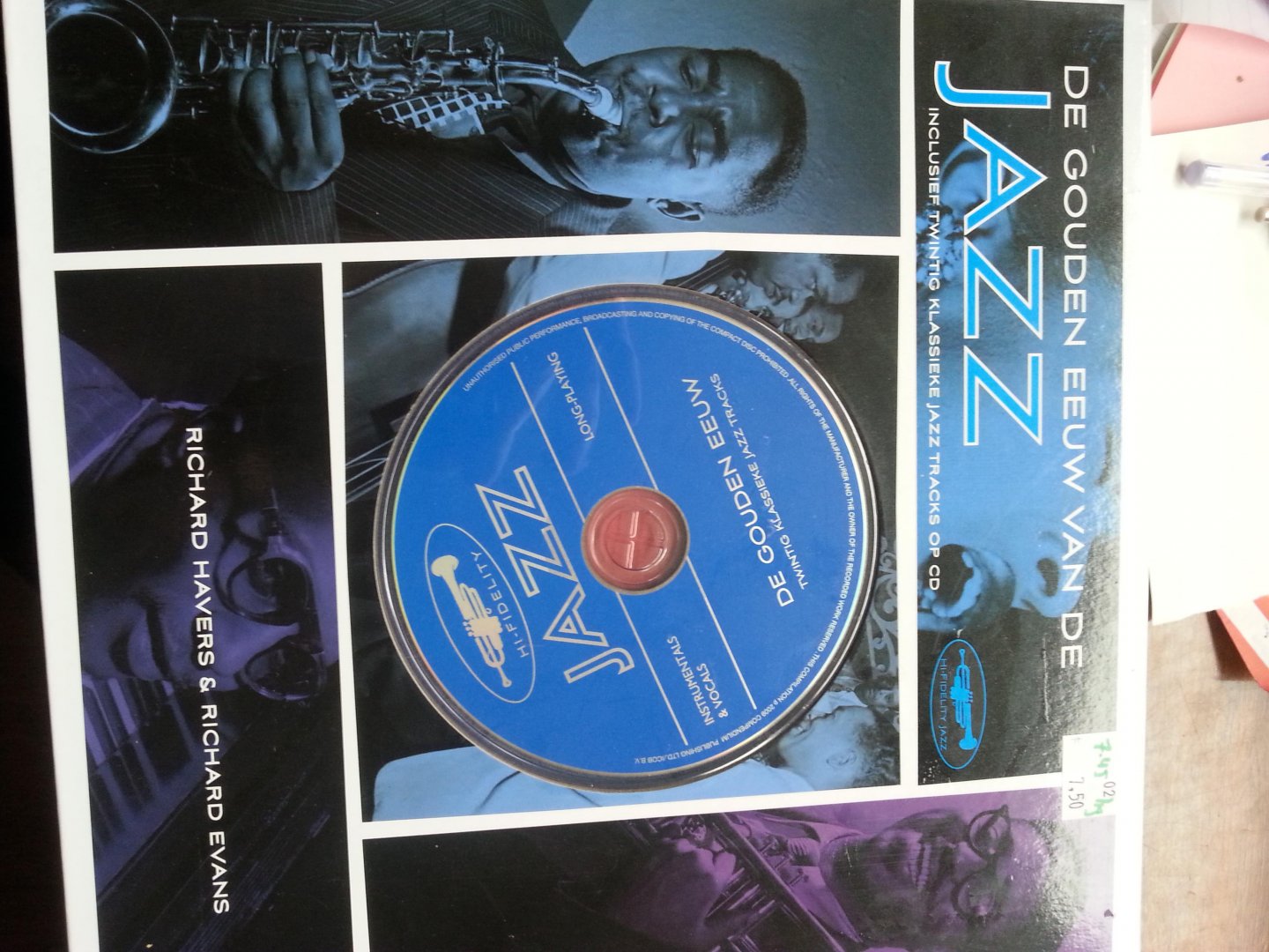 Havers & Evans - De gouden eeuw van de Jazz met CD