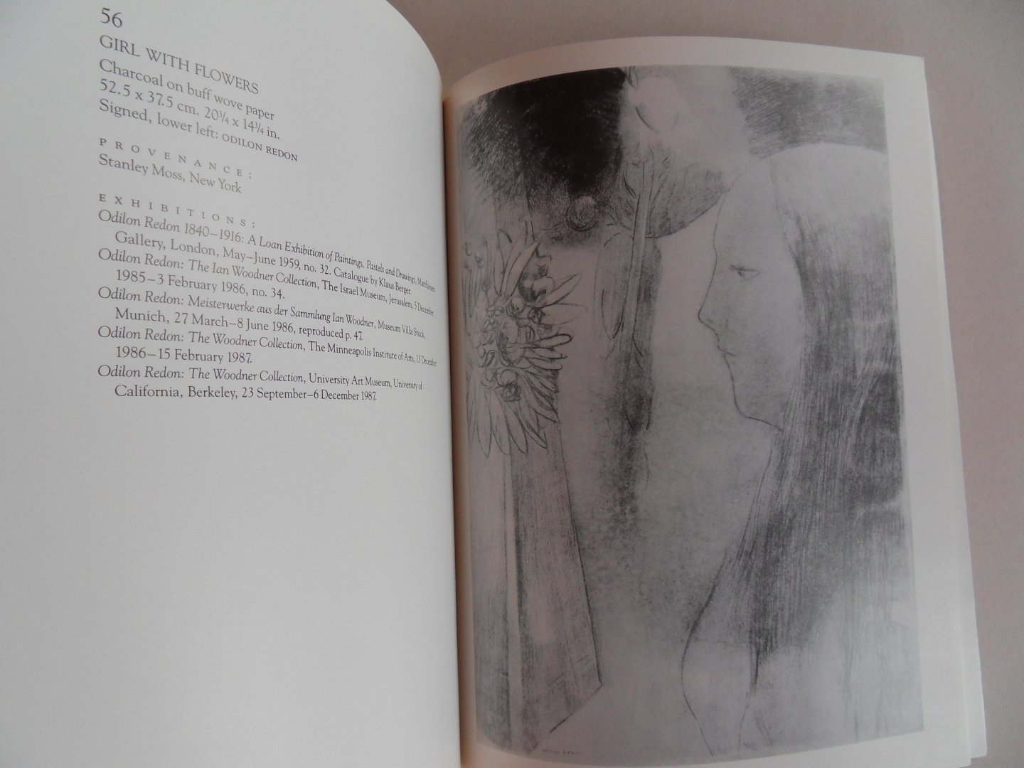 Gowing, Lawrence (introduction). - Odilon Redon. - The Woodner Collection.