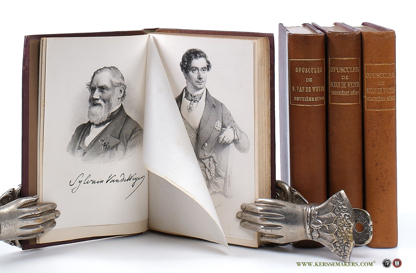Weyer, Sylvain Van De. - Choix d'Opuscules. Philosophiques, Historiques, Politiques et Litteraires. [ 4 volumes ].
