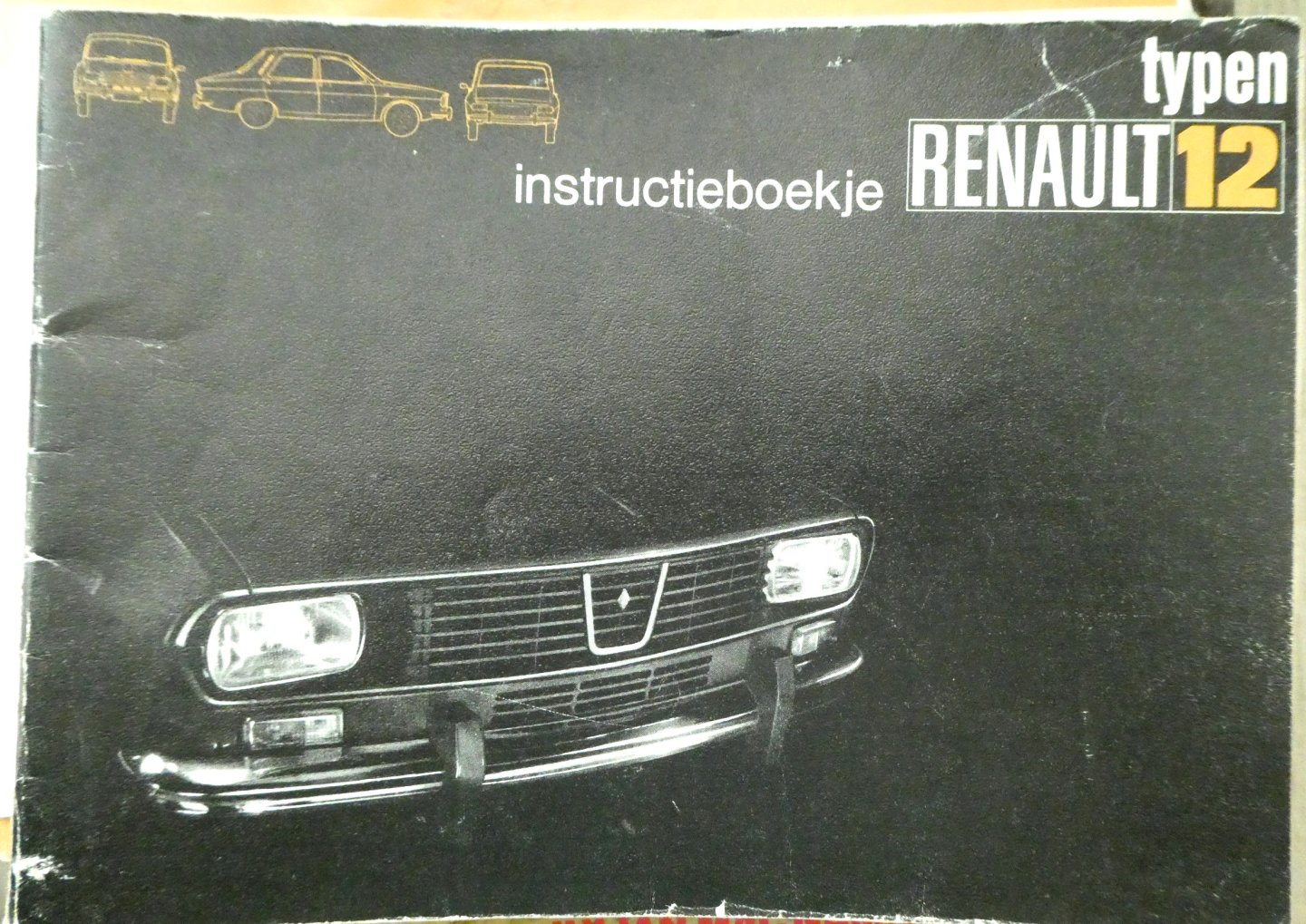Renault - Renault 12 instructieboekje 1972