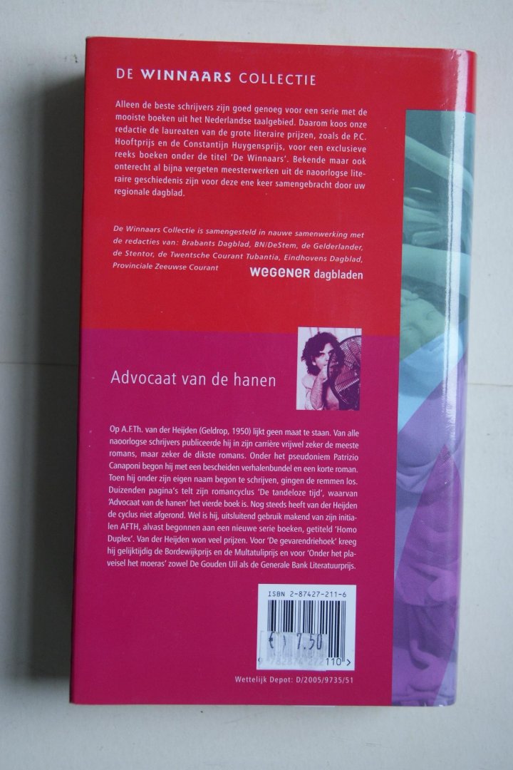 Heijden, A.F.Th. van der - bellettrie: ADVOCAAT VAN DE HANEN  2 boeken in 1 band