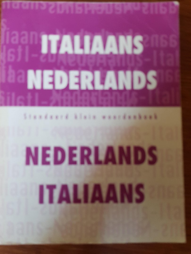 redactie - Standaard klein woordenboek Italiaans-Nederlands & Nederlands-Italiaans