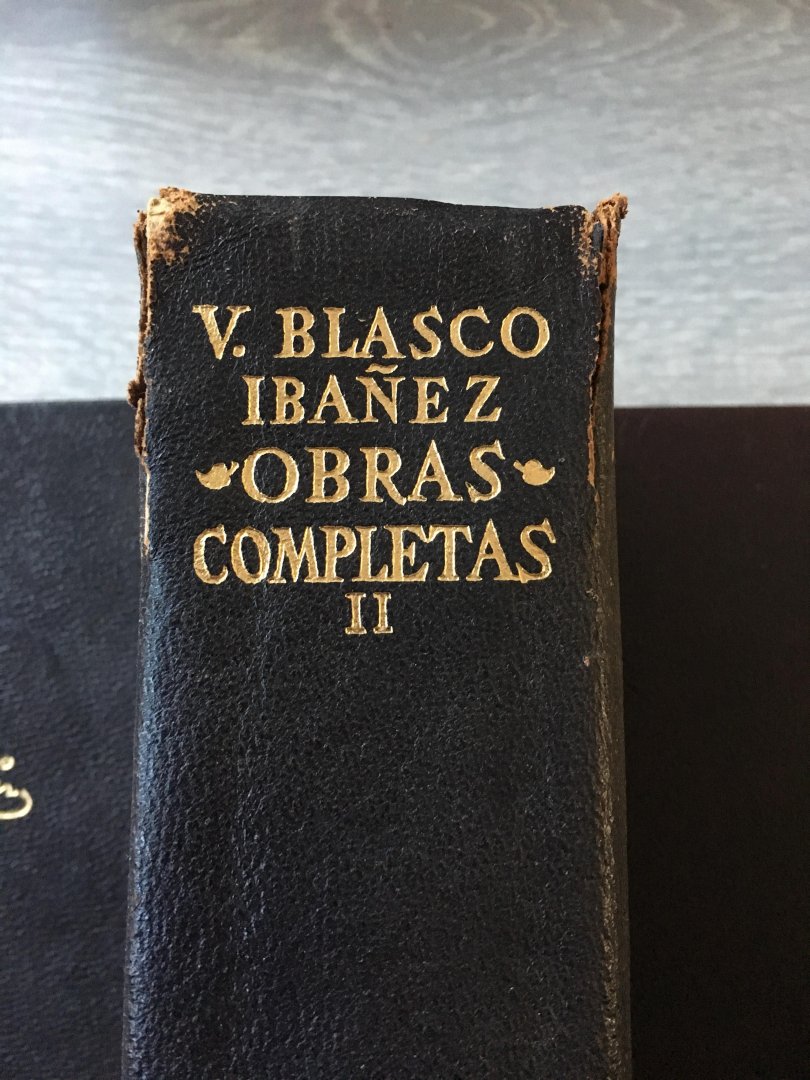 Vicente Blasco Ibanez - OBRAS COMPLETAS BLASCO IBAÑEZ  3 TOMOS