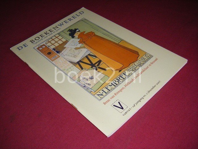 H. Hafkamp en anderen (red.) - De Boekenwereld, Tijdschrift voor Boek en Prent, 24e Jaargang, nr. 2, december 2007