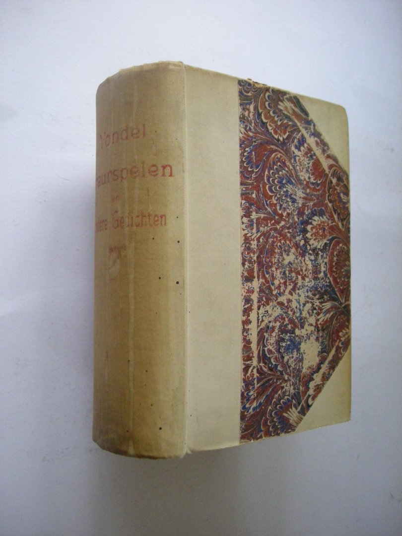 Vondel, J. van den - Treurspelen en andere gedichten (Josep in Dothan(96pp) / De Amsterdamsche  Hecuba (76pp) / Koning Davids harpzangen(296pp) / Publicus Virgilius.. Eneas 1e,2e,3e boeck(244pp) / Eneas 4t/m 12e boeck(267pp)