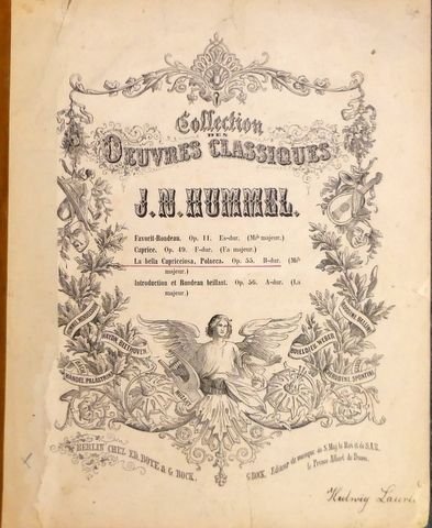 Hummel, J.N.: - La bella Capricciosa. Polacca. Op. 55. B-dur