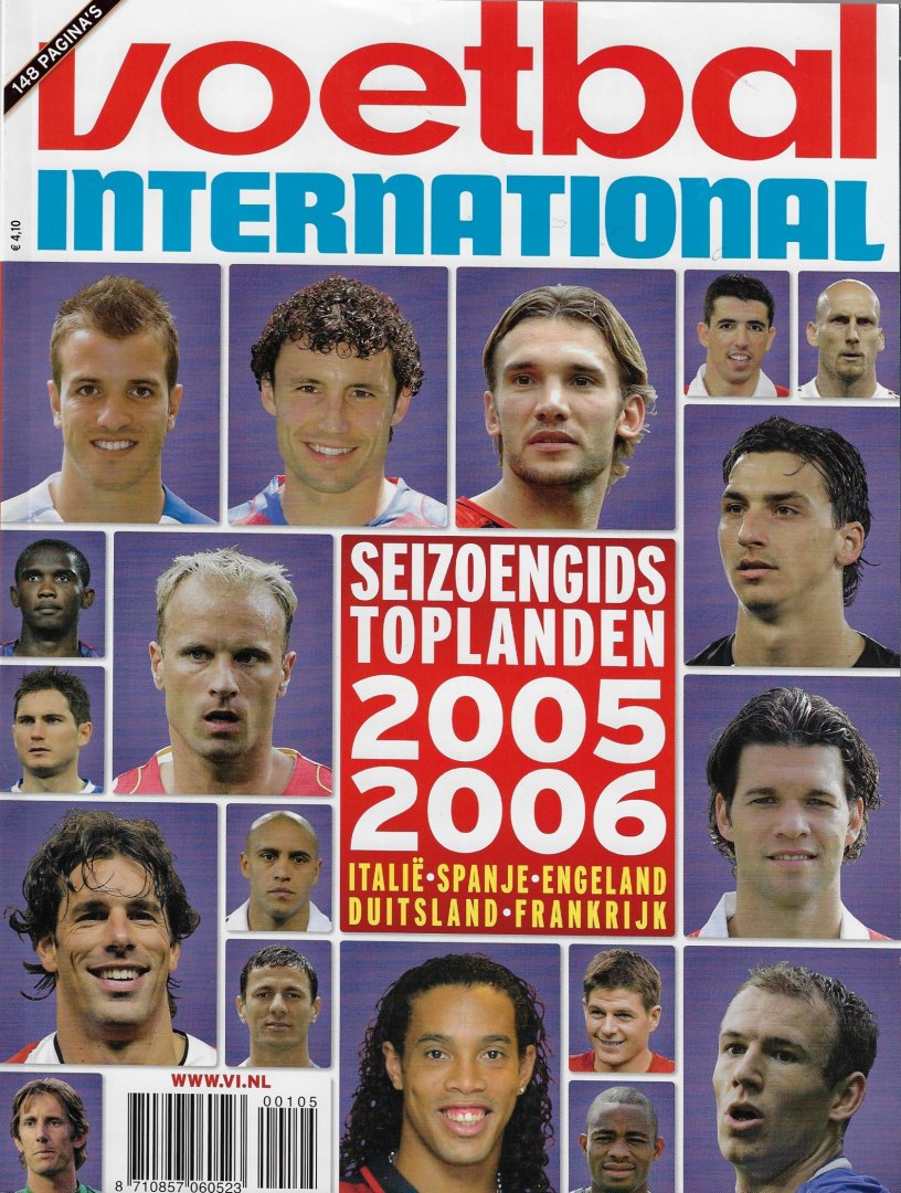 Diverse - Voetbal International Seizoengids Toplanden 2005-2006
