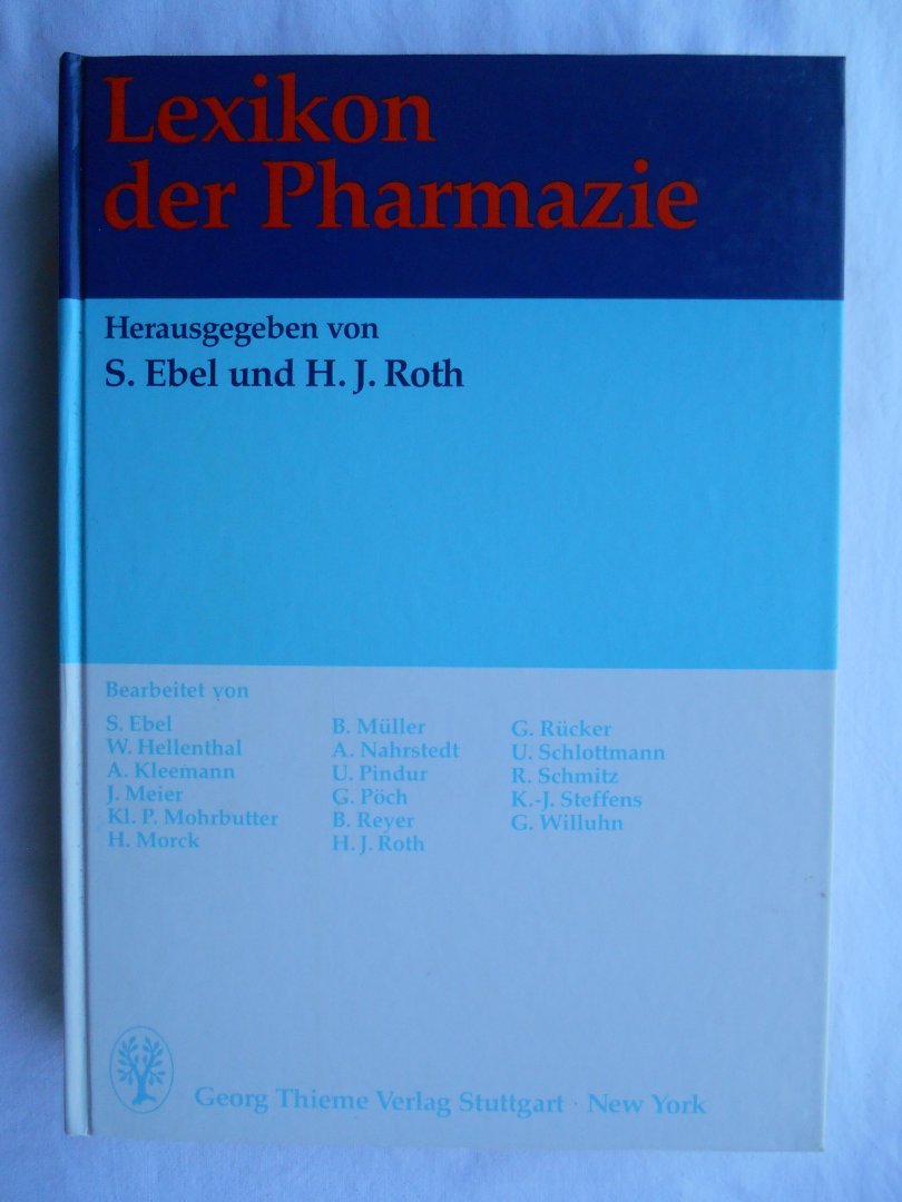 Ebel, S. & Roth, H.J. - Lexikon der Pharmazie