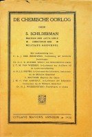 Schilderman, S - De Chemische Oorlog