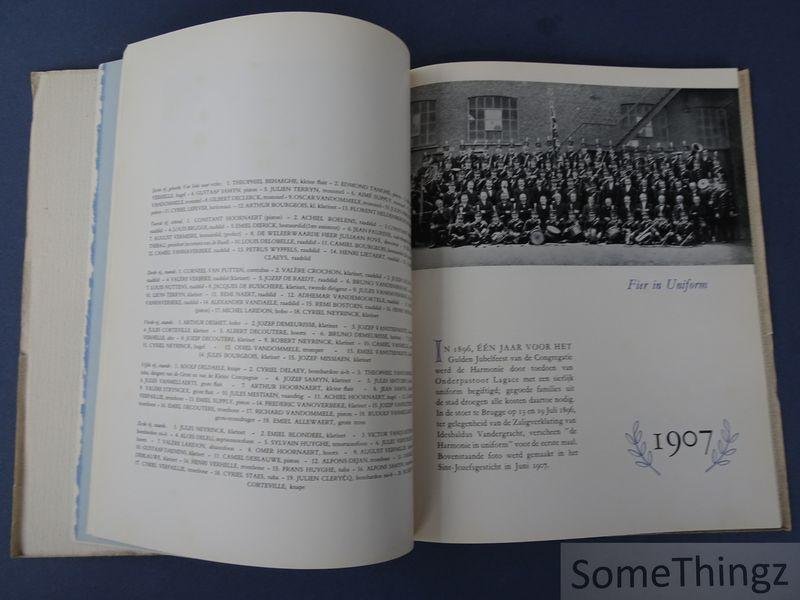 Jos Geldhof en Cyriel Staes. - Gedenkboek Eeuwfeest van de Koninklijke Harmonie der Jongelingen Congregatie Izegem, 1853-1953.