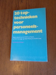 Haaren, P.W.M. van - 20 toptechnieken voor personeelsmanagement