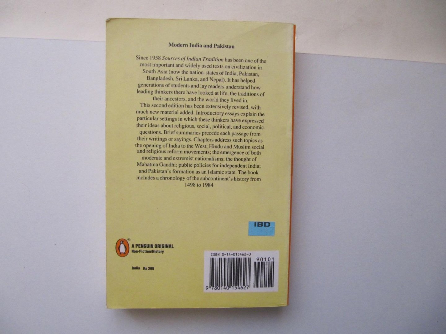 Stephen Hay - Sources of Indian Tradition / Modern India and Pakistan