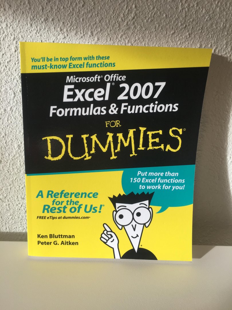 Bluttman, Ken - Microsoft Office Excel 2007 Formulas and Functions for Dummies